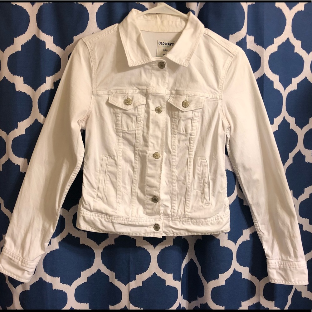 White Denim Jacket